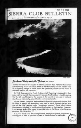 Sierra Club Bulletin 1947 Vol 32 No 8-9 September thumbnail